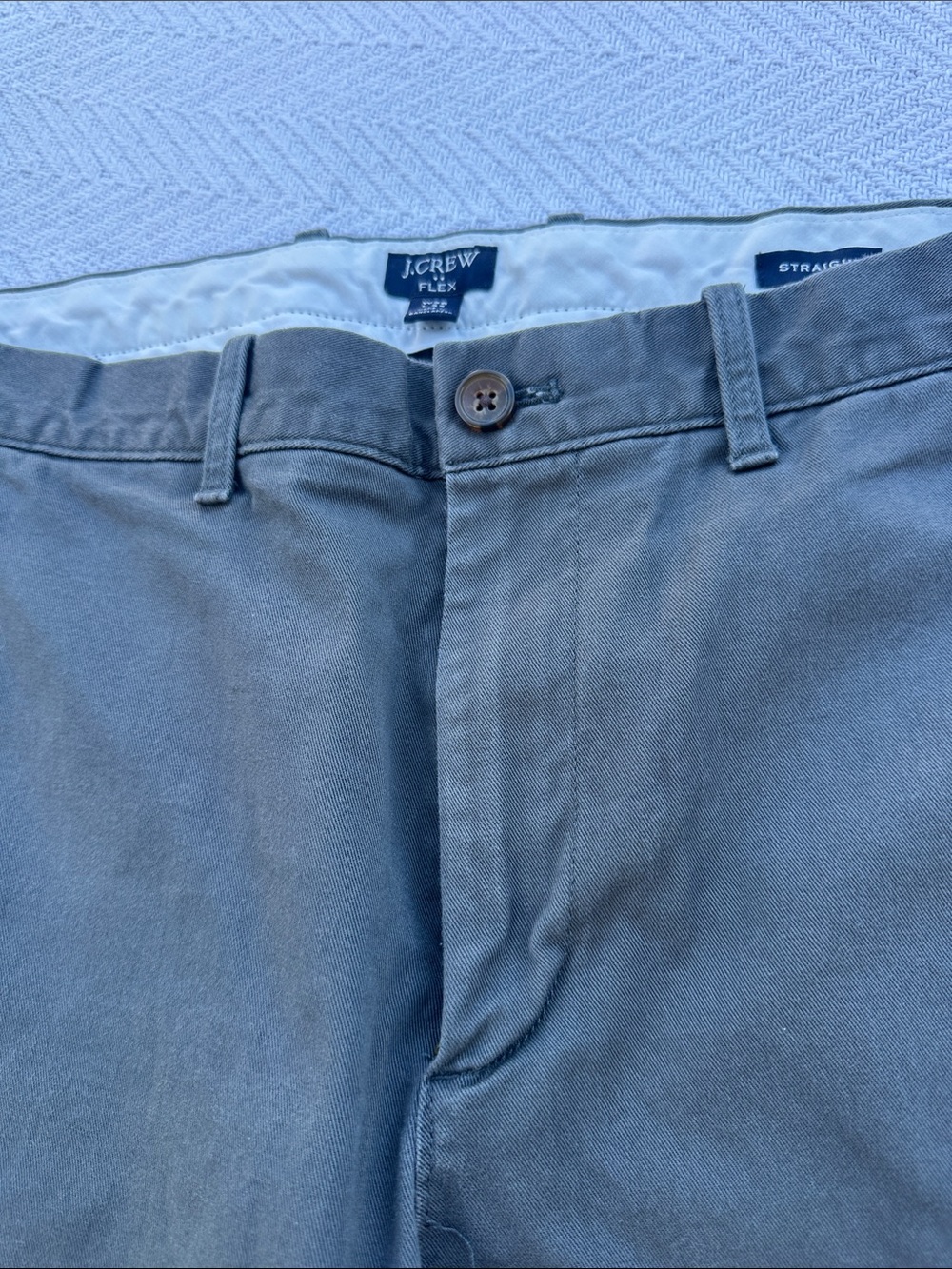 J. Crew Men's Chinos in Slate Blue